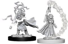 * Gnome Female Sorcerer - Wizkids Unpainted Miniatures (73345)